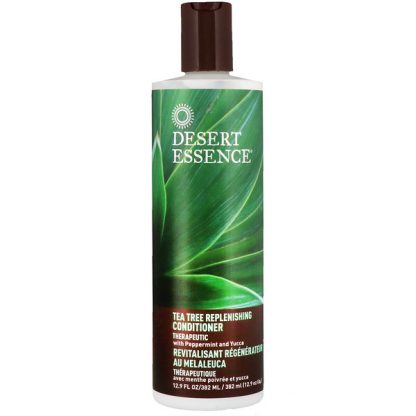 DESERT ESSENCE, TEA TREE REPLENISHING CONDITIONER, 12.9 FL OZ / 382ml