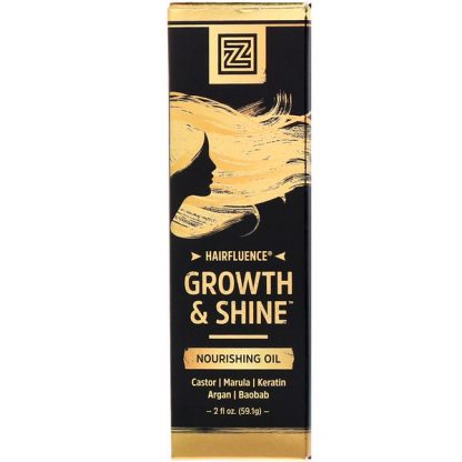 ZHOU NUTRITION, HAIRFLUENCE GROWTH & SHINE NOURISHING OIL, 2 FL OZ / 59.1g