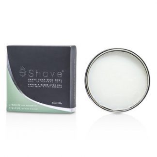 ESHAVE SHAVE SOAP WITH BOWL - AVOCADO OIL &AMP; LINDEN 100G/3.5OZ
