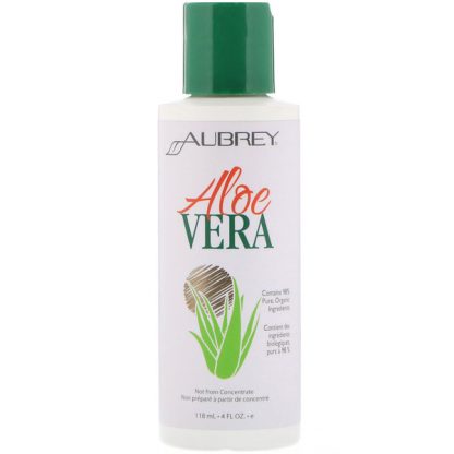 AUBREY ORGANICS, ALOE VERA, 4 FL OZ / 118ml