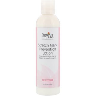 REVIVA LABS, STRETCH MARK PREVENTION LOTION, 8 FL OZ / 236ml