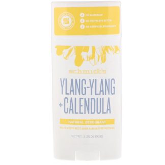 SCHMIDT'S NATURALS, YLANG-YLANG + CALENDULA, 3.25 OZ / 92g