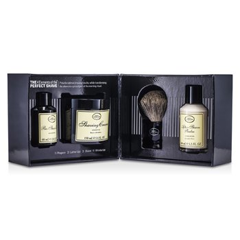 THE ART OF SHAVING THE 4 ELEMENTS OF THE PERFECT SHAVE - UNSCENTED (NEW PACKAGING) (PRE SHAVE OIL + SHAVE CRM + A/S BALM + BRUSH) 4PCS