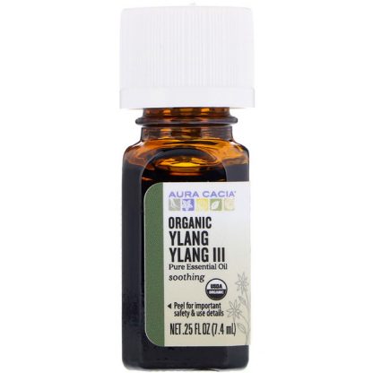 AURA CACIA, ORGANIC, YLANG YLANG III, 0.25 FL OZ / 7.4ml