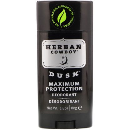 HERBAN COWBOY, MAXIMUM PROTECTION DEODORANT, DUSK, 2.8 OZ / 80g