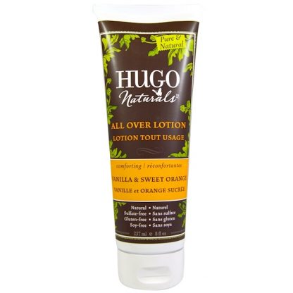 HUGO NATURALS, ALL OVER LOTION, VANILLA & SWEET ORANGE, 8 FL OZ / 237ml