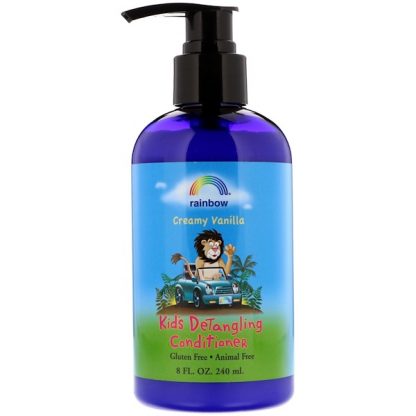 RAINBOW RESEARCH, KIDS DETANGLING CONDITIONER, CREAMY VANILLA, 8 FL OZ / 240ml