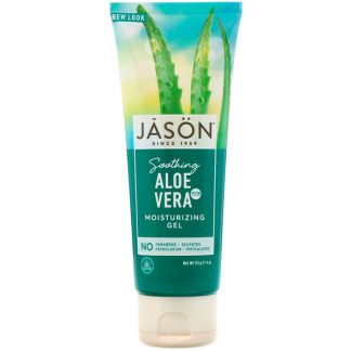 JASON NATURAL, SOOTHING 98% ALOE VERA MOISTURIZING GEL, 4 OZ / 113g