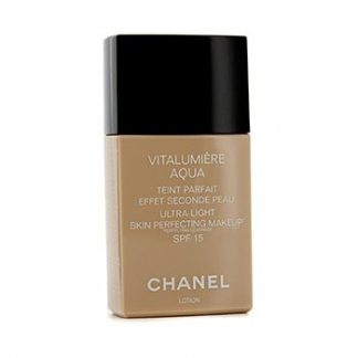 CHANEL VITALUMIERE AQUA ULTRA LIGHT SKIN PERFECTING MAKE UP SPF15 - # 10 BEIGE 30ML/1OZ