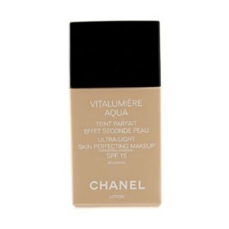 CHANEL VITALUMIERE AQUA ULTRA LIGHT SKIN PERFECTING M/U SPF15 - # 20 BEIGE 30ML/1OZ