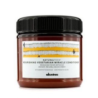DAVINES NATURAL TECH NOURISHING VEGETARIAN MIRACLE CONDITIONER (FOR DRY, BRITTLE HAIR) 250ML/8.77OZ