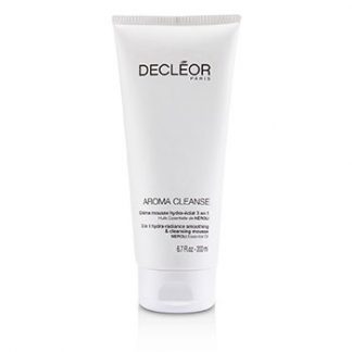 DECLEOR AROMA CLEANSE 3 IN 1 HYDRA-RADIANCE SMOOTHING &AMP; CLEANSING MOUSSE 200ML/6.7OZ