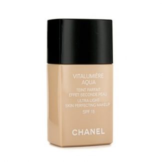 CHANEL VITALUMIERE AQUA ULTRA LIGHT SKIN PERFECTING MAKE UP SPF15 - # 30 BEIGE 30ML/1OZ