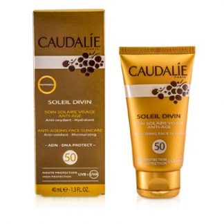 CAUDALIE SOLEIL DIVIN ANTI-AGEING FACE SUNCARE SPF 50 HIGH PROTECTION 40ML/1.3OZ