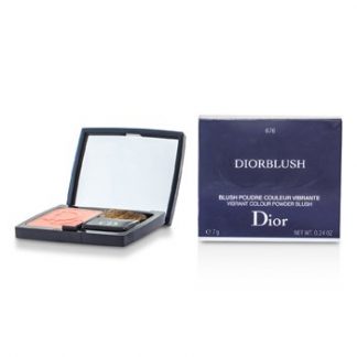 CHRISTIAN DIOR DIORBLUSH VIBRANT COLOUR POWDER BLUSH - # 676 CORAL CRUISE 7G/0.24OZ