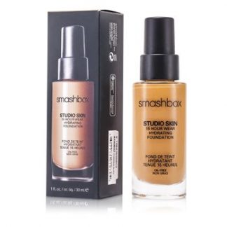 SMASHBOX STUDIO SKIN 15 HOUR WEAR HYDRATING FOUNDATION - # 2.4 (LIGHT MEDIUM WITH WARM, PEACHY UNDERTONE) 30ML/1OZ