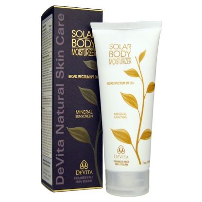 DEVITA, SOLAR BODY MOISTURIZER, SPF 30+, 7 OZ / 210ml