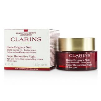 CLARINS SUPER RESTORATIVE NIGHT AGE SPOT CORRECTING REPLENISHING CREAM 50ML/1.6OZ