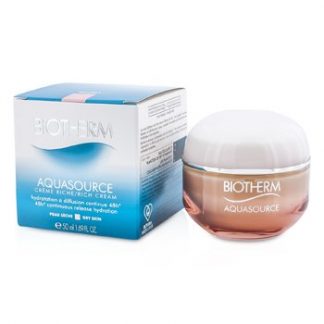 BIOTHERM AQUASOURCE 48H CONTINUOUS RELEASE HYDRATION RICH CREAM - FOR DRY SKIN 50ML/1.69OZ