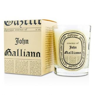 DIPTYQUE SCENTED CANDLE - ESSECNCE OF JOHN GALLIANO 190G/6.5OZ