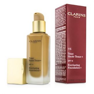 CLARINS EVERLASTING FOUNDATION+ SPF15 - # 115 COGNAC 30ML/1.2OZ