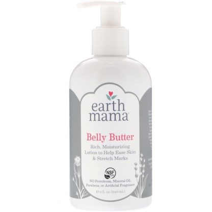 EARTH MAMA, BELLY BUTTER, 8 FL OZ / 240ml