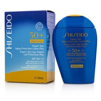 SHISEIDO EXPERT SUN AGING PROTECTION LOTION PLUS WETFORCE FOR FACE &AMP; BODY SPF 50+ 100ML/3.4OZ