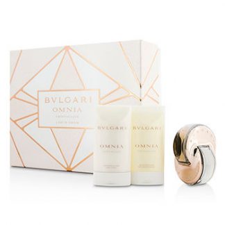 BVLGARI OMNIA CRYSTALLINE COFFRET 3PCS GIFT SET FOR WOMEN