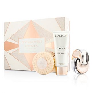 BVLGARI OMNIA CRYSTALLINE COFFRET SCENTED SOAP 3PCS GIFT SET FOR WOMEN