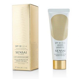 KANEBO SENSAI SILKY BRONZE CELLULAR PROTECTIVE CREAM FOR FACE SPF30 50ML/1.7OZ