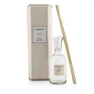 GLASSHOUSE TRIPLE STRENGTH FRAGRANCE DIFFUSER - OAHU (ILIMA MILK &AMP; HONEY) 250ML/8.45OZ