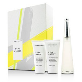 ISSEY MIYAKE LEAU DISSEY COFFRET 3PCS GIFT SET FOR WOMEN