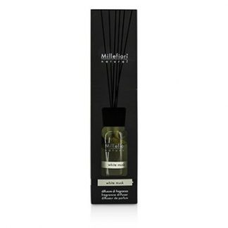 MILLEFIORI NATURAL FRAGRANCE DIFFUSER - WHITE MUSK / MUSCHIO BIANCO 250ML/8.45OZ