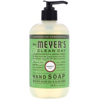MRS. MEYERS CLEAN DAY, HAND SOAP, PARSLEY SCENT, 12.5 FL OZ / 370ml