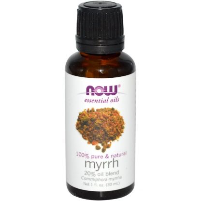 NOW FOODS, ESSENTIAL OILS, MYRRH, 20% OIL BLEND, 1 FL OZ / 30ml