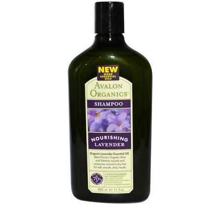 AVALON ORGANICS, SHAMPOO, NOURISHING, LAVENDER, 11 FL OZ / 325ml