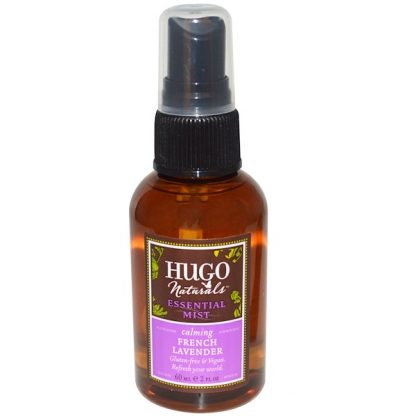 HUGO NATURALS, ESSENTIAL MIST, FRENCH LAVENDER, 2 FL OZ / 60ml