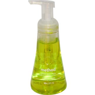 METHOD, NATURALLY DERIVED FOAMING HAND WASH, GREEN TEA PLUS ALOE, 10 FL OZ / 300ml