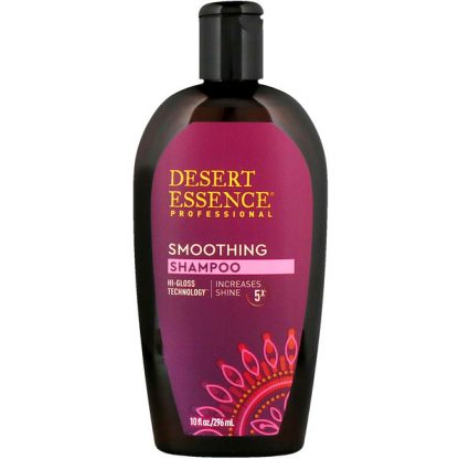 DESERT ESSENCE, SMOOTHING SHAMPOO, 10 FL OZ / 296ml