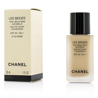 CHANEL LES BEIGES HEALTHY GLOW FOUNDATION SPF 25 - NO. 22 ROSE 30ML/1OZ