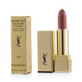 YVES SAINT LAURENT ROUGE PUR COUTURE THE MATS - # 214 WOOD ON FIRE 3.8G/0.13OZ