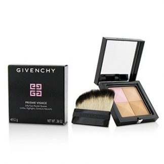 GIVENCHY PRISME VISAGE SILKY FACE POWDER QUARTET - # 4 DENTELLE BEIGE 11G/0.38OZ