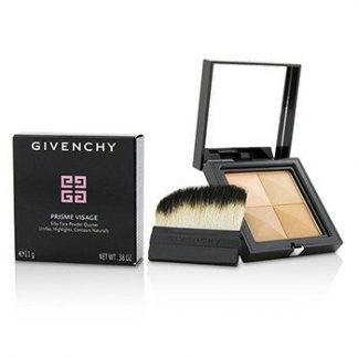 GIVENCHY PRISME VISAGE SILKY FACE POWDER QUARTET - # 5 SOIE ABRICOT 11G/0.38OZ