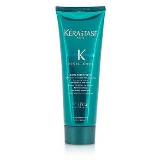 KERASTASE RESISTANCE BAIN THERAPISTE BALM-IN-SHAMPOO FIBER QUALITY RENEWAL CARE - FOR VERY DAMAGED, OVER-PROCESSED HAIR (NEW PACKAGING) 250ML/8.5OZ