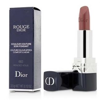 CHRISTIAN DIOR ROUGE DIOR COUTURE COLOUR COMFORT &AMP; WEAR LIPSTICK - # 683 RENDEZ-VOUS 3.5G/0.12OZ