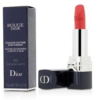 CHRISTIAN DIOR ROUGE DIOR COUTURE COLOUR COMFORT &AMP; WEAR MATTE LIPSTICK - # 652 EUPHORIC MATTE 3.5G/0.12OZ