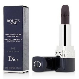 CHRISTIAN DIOR ROUGE DIOR COUTURE COLOUR COMFORT &AMP; WEAR MATTE LIPSTICK - # 962 POISON MATTE 3.5G/0.12OZ