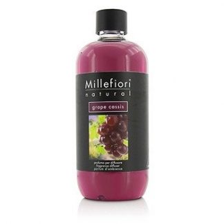 MILLEFIORI NATURAL FRAGRANCE DIFFUSER REFILL - GRAPE CASSIS 500ML/16.9OZ