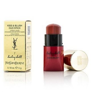 YVES SAINT LAURENT BABY DOLL KISS &AMP; BLUSH DUO STICK - # 7 FROM MILD TO SPICY 5G/0.18OZ