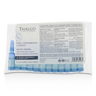 THALGO SOURCE MARINE ABSOLUTE RADIANCE CONCENTRATE - FOR DULL &AMP; TIRED SKIN (SALON SIZE; IN PACK) 12X1.2ML/0.04OZ
